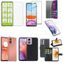 F�r Motorola Moto E14 / G04 4G / G04S 4G / G24 4G Tasche TPU Hart Glas AUSWAHL