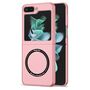 F�r Samsung Galaxy Z Flip7 FE / Flip6 Magnet Magsafe Handy Schutz Pink