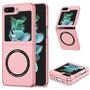 F�r Samsung Galaxy Z Flip7 FE / Flip6 Magnet Magsafe Handy Schutz Pink