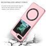 F�r Samsung Galaxy Z Flip7 FE / Flip6 Magnet Magsafe Handy Schutz Pink
