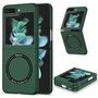 F�r Samsung Galaxy Z Flip7 FE / Flip6 Magnet Magsafe Schutz H�lle Gr�n