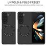 F�r Samsung Galaxy Z Fold6 Magnet Magsafe Handy Schutz H�lle Schwarz