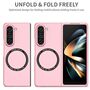 F�r Samsung Galaxy Z Fold6 Magnet Magsafe Handy Schutz H�lle Case Pink