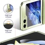 F�r Samsung Galaxy Z Flip7 FE / Flip6 5G Design Metallic Effekt Schutz