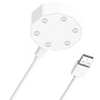 F�r Braun Oral B USB-C Port 1 Meter Ladekabel + Ladestation Wei�