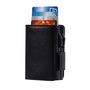 Kunstleder Kartenetui RFID Schutz Design Textur Dual Box Geldbeutel