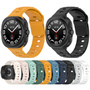 F�r Samsung Galaxy Watch Ultra 47mm Solid Color Silikon Sport Arm Band Ersatz