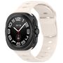 F�r Samsung Galaxy Watch Ultra 47mm Solid Color Silikon Sport Arm Band Ersatz