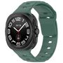 F�r Samsung Galaxy Watch Ultra 47mm Solid Color Silikon Sport Arm Band Ersatz