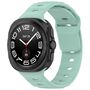 F�r Samsung Galaxy Watch Ultra 47mm Solid Color Silikon Sport Arm Band Ersatz