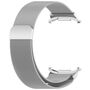 F�r Samsung Galaxy Watch Ultra 47mm Metall Mesh Ersatz Armband Silber