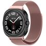 F�r Samsung Galaxy Watch Ultra 47mm Metall Mesh Ersatz Armband Rosa