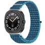 F�r Samsung Galaxy Watch Ultra 47mm Nylon Klettverschluss Arm Band M5