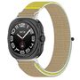 F�r Samsung Galaxy Watch Ultra 47mm Nylon Klettverschluss Arm Band M7
