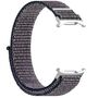 F�r Samsung Galaxy Watch Ultra 47mm Nylon Klettverschluss Arm Band M8