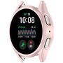 F�r Samsung Galaxy Watch 7 40mm Kunststoff PC Geh�use H�lle Case Rosa
