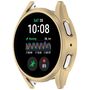 F�r Samsung Galaxy Watch 7 40mm Kunststoff PC Geh�use H�lle Case Gold