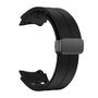 F�r Samsung Galaxy Watch FE / 6 / 5 / 4 40mm Silikon Armband Schwarz