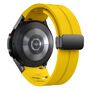 F�r Samsung Galaxy Watch FE / 6 / 5 / 4 40mm Silikon Armband Gelb