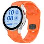 F�r Samsung Galaxy Watch FE / 6 / 5 / 4 40mm Silikon Arm Band Orange