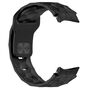F�r Samsung Galaxy Watch FE / 6 / 5 / 4 40mm Silikon Arm Band Schwarz