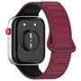 F�r Huawei Watch Fit 4 / 4 Pro / 3 Two Color Silikon Arm Band Weinrot