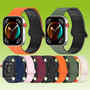 F�r Huawei Watch Fit 4 / 4 Pro / 3 Two Color Design Silikon Magnetisches Ersatz Arm Band
