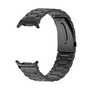 F�r Samsung Galaxy Watch Ultra 47mm Edelstahl Metall Arm Band Schwarz
