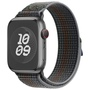 F�r Apple Watch SE 2023 40mm Design Nylon Klettverschluss Arm Band M13