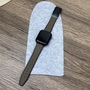 F�r Apple Watch SE 2023 40mm Kunstleder Magnetschnalle Arm Band Braun