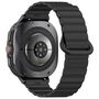 F�r Samsung Galaxy Watch Ultra 47mm Silikon Magnetisches Arm Band