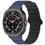 F�r Samsung Galaxy Watch Ultra 47mm Silikon Magnetisches Arm Band