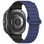 F�r Samsung Galaxy Watch Ultra 47mm Silikon Magnetisches Arm Band