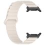 F�r Samsung Galaxy Watch Ultra 47mm Silikon Magnetisches Arm Band