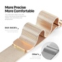 F�r Apple Watch SE 2023 40mm DUX DUCIS Pro Edelstahl Arm Band Gold