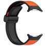 F�r Samsung Galaxy Watch Ultra 47mm Magnetverschluss Armband Orange