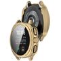 F�r Samsung Galaxy Watch 7 40mm Kunststoff PC H�lle + Hart Glas Gold