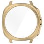 F�r Samsung Galaxy Watch 7 40mm Kunststoff PC H�lle + Hart Glas Gold