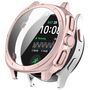 F�r Samsung Galaxy Watch 7 44mm Kunststoff PC H�lle + Hart Glas Rosa