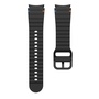 F�r Samsung Galaxy Watch 7 44 / 40mm Silikon Design Arm Band Schwarz
