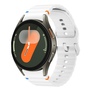 F�r Samsung Galaxy Watch 7 44 / 40mm Silikon Wellenmuster Design Ersatz Arm Band