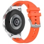 F�r Samsung Galaxy Watch FE 40mm hochwertiges Silikon Arm Band Orange