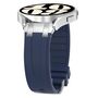F�r Samsung Galaxy Watch FE 40mm hochwertiges Silikon Arm Band D- Blau