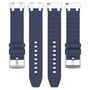 F�r Samsung Galaxy Watch FE 40mm hochwertiges Silikon Arm Band D- Blau