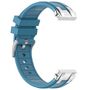 F�r Samsung Galaxy Watch FE 40mm hochwertiges Silikon Arm Band Blau