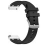 F�r Samsung Galaxy Watch FE 40mm hochwertiges Silikon Arm Band Schwarz