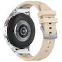 F�r Samsung Galaxy Watch FE 40mm hochwertiges Silikon Arm Band Beige
