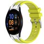 F�r Samsung Galaxy Watch FE 40mm Silikon Schnellverschluss Schnalle Armband