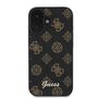 GUESS Apple iPhone 16 Hardcase Peony Script Design MagSafe Schwarz
