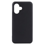 F�r Apple iPhone 16 Silikon TPU Schutz H�lle Case Cover d�nn Schwarz